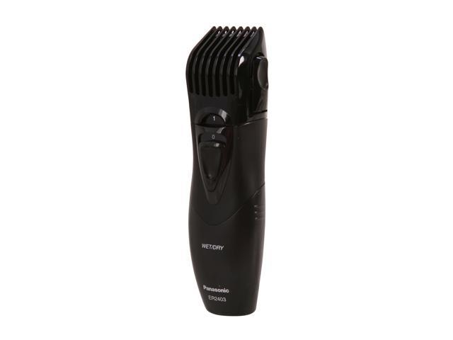Panasonic Wet/Dry Hair and Beard Trimmer with Quick Set 5 Position Guide and High Performance Blades ER2403K