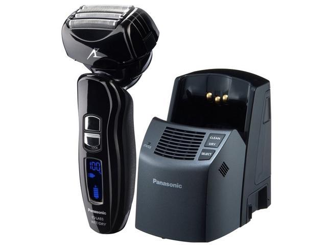 Panasonic Wet/Dry Shaver with Ultra-thin Vibrating Outer Foil, Nanotech Blades, 4-Blade, Multi-Flexible Active Head, and Fast, Linear Motor Drive ES-LA93-K