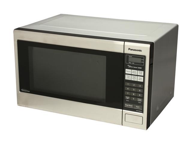 Panasonic NN-SN661S 1.2 cu. ft. 1200W Countertop Built-in Microwave Oven with Inverter Technology
