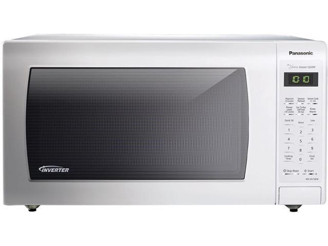 Panasonic 1 6 Cu Ft Countertop Microwave Oven With Inverter Panasonic 1 6 Cu Ft Countertop Microwave Oven With Inverter Technology White Nn Sn736w