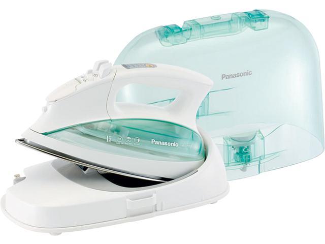 Panasonic NIL70SRW Cordless Steam/Dry Iron with Curved Stainless Steel ...