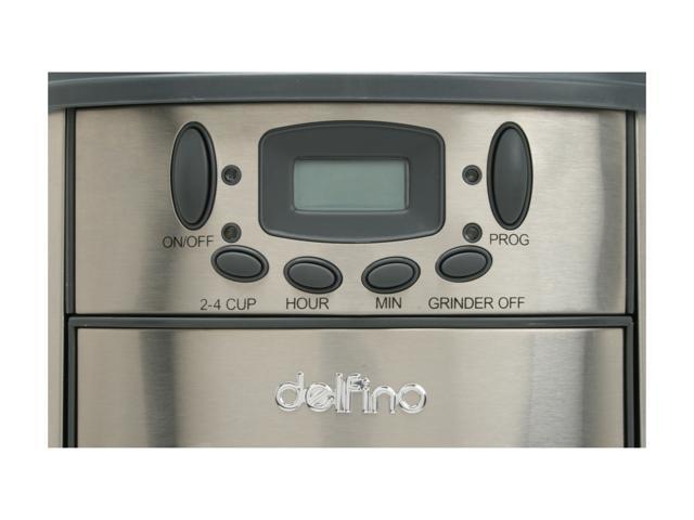 Delfino Dlfc-378 Stainless Steel Stainless Steel Programmable Coffee 