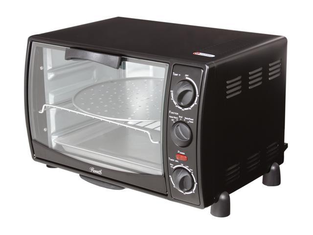 Rosewill RTOB-11001 6 Slice 12" Pizza Black Toaster Oven