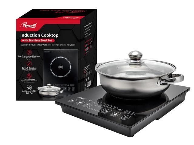 Rosewill RHAI 15001 Induction Cooker Large Digital Screen D www.rosewill