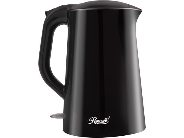 rosewill electric kettle stainless steel double wall vacuum insulated