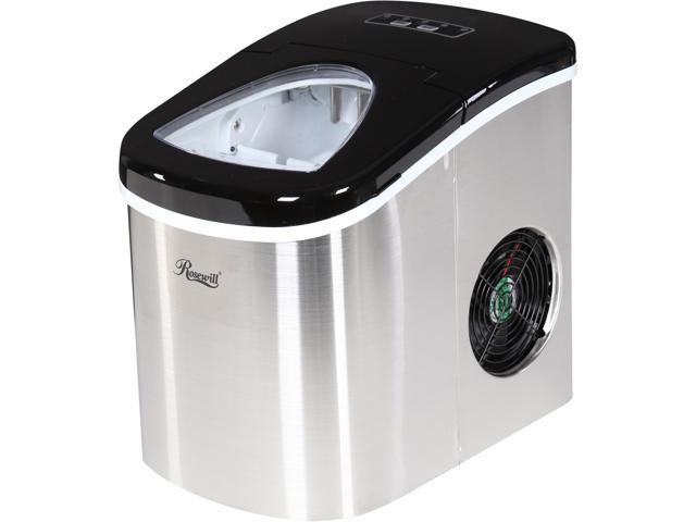 Rosewill RHIM-15002 26.5 lbs. Portable Ice Maker - Stainless Steel