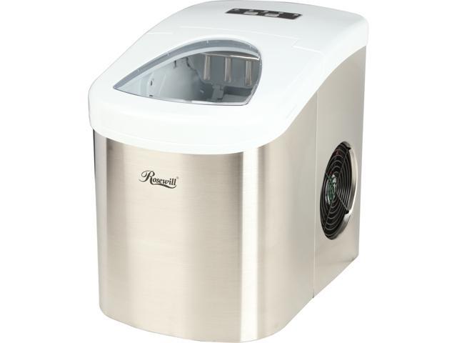 Rosewill RHIM-15001 26.50 lbs. Portable Ice Maker - Stainless Steel