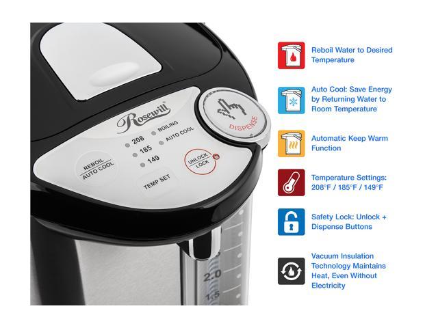 Rosewill RHAP-16002 Electric Hot Water Boiler and Warmer, 4.0