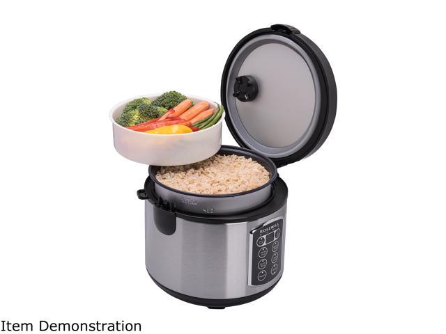 Aroma 8 Cup Rice Cooker Review Demo 