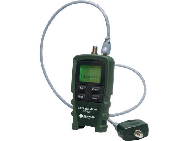 Greenlee NC-100 NETcat Micro Digital Voice, Data and Video Wiring Tester