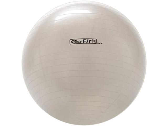 GoFit GF-65BALL Exercise Ball With Pump (65 Cm; White)