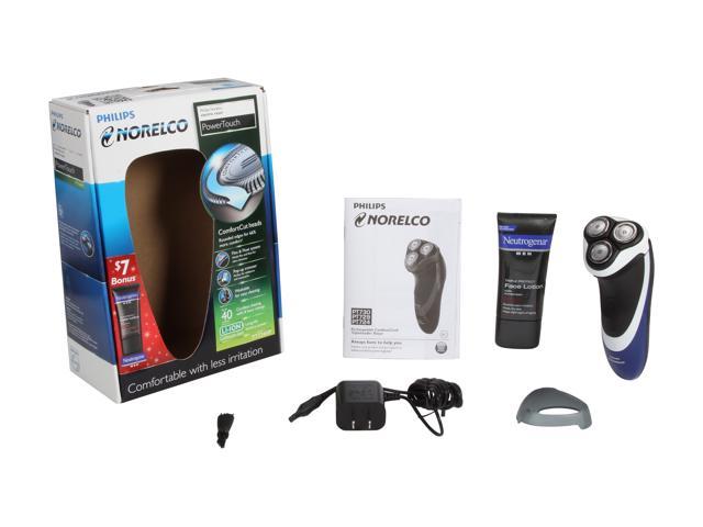 Philips Norelco PT724 PowerTouch electric razor with bonus Neutrogena ...