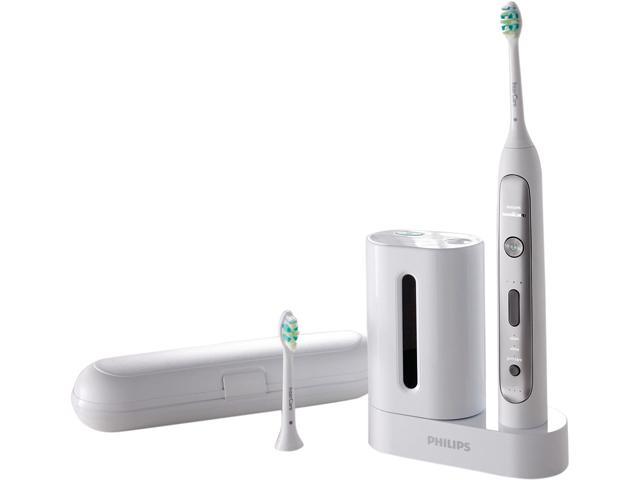 Philips Sonicare Flexcare Platinum Rechargeable Electric Toothbrush with UV Sanitizer HX9170/10