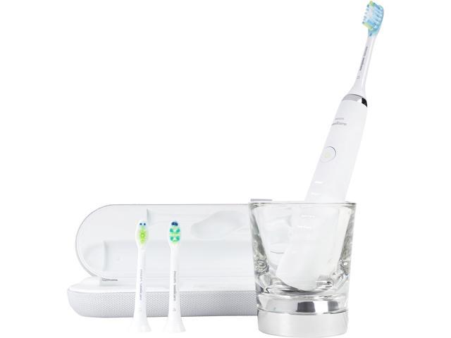 Philips Sonicare DiamondClean Rechargeable sonic toothbrush with Deep Clean Mode, HX9332/10, White Edition