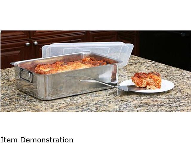 Cookpro 531 4-Piece Roaster/Lasagna Pan Stainless Steel