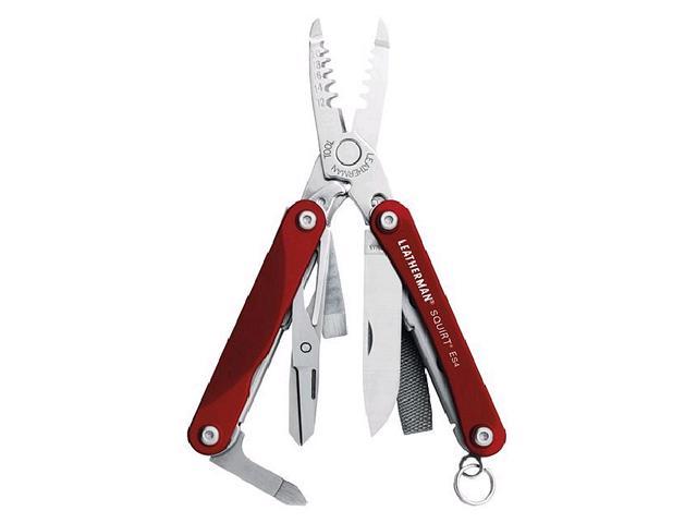 Leatherman 831197 Squirt ES4 Keychain Multi-Tool (Red) - Newegg.com