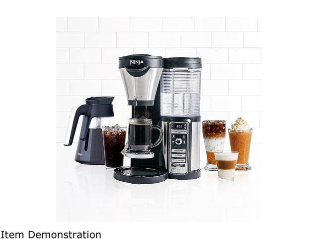 Ninja CF020 One Touch Auto-iQ Coffee Brewer Machine with Coffee Bar Bean  Grinder 