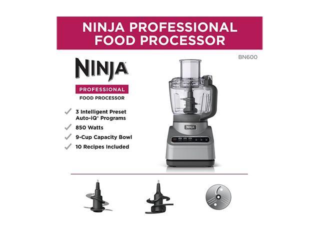Ninja Professional Food Processor 850 Watts 9-Cup Capacity BN600