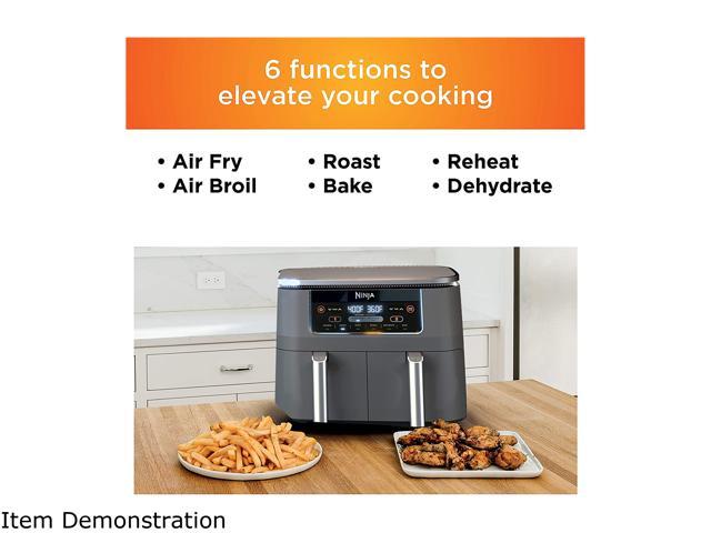 Ninja Foodi 6-in-1 8-qt. 2-Basket Air Fryer With DualZone Technology ...