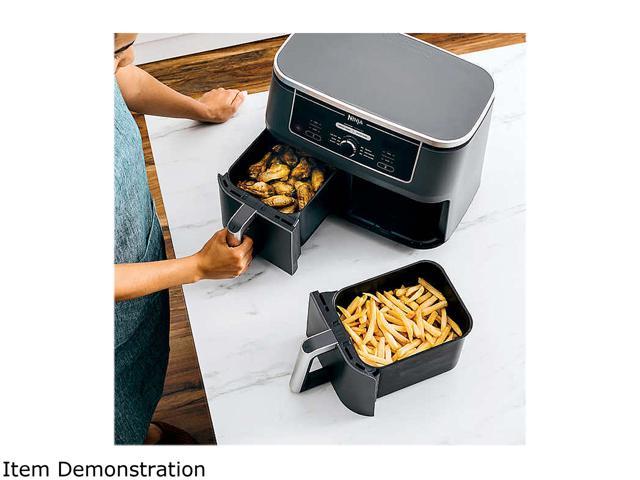 Ninja Ad350co Foodi 6 In 1 10 Qt Xl 2 Basket Air Fryer With Dualzone Technology 