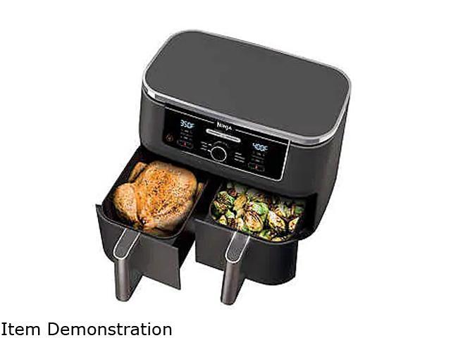 Ninja AD350CO Foodi 6-in-1 10-qt. XL 2-Basket Air Fryer with DualZone ...