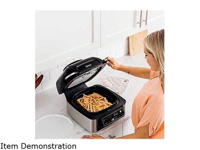 Ninja LG450CO Stainless Steel Foodi LG450 5-in-1, 4-qt. Air Fryer ...