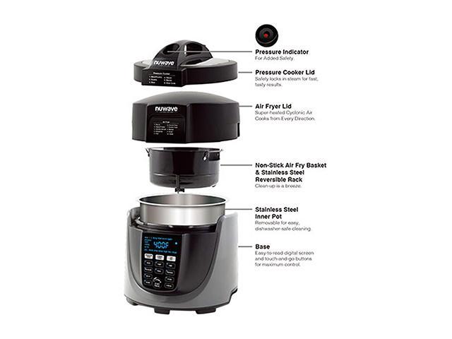 Nuwave 33801 Duet Pressure Cooker Air Fryer - Newegg.com