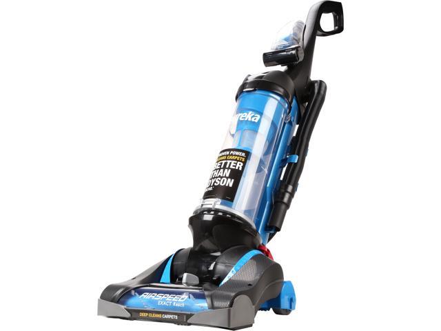 Eureka AirSpeed EXACT Reach AS3008A Upright Vacuum, Bagless, Allergy Filter, Blue/Black