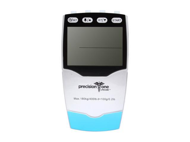 Precision One 7853 Removable Remote Glass LCD Digital Body Fat Scale
