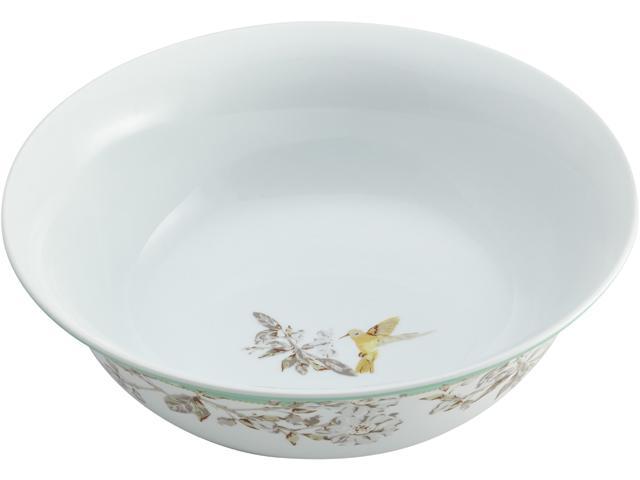 BONJOUR  55591  Dinnerware Fruitful Nectar Porcelain 10-Inch Round Serving Bowl