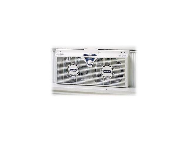 Electrically Reversible Twin Window Fan 
