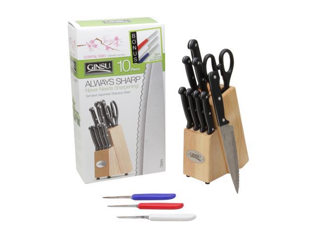 Ginsu Essential Series Always Sharp Bakelite Cutlery Set - 10 pc