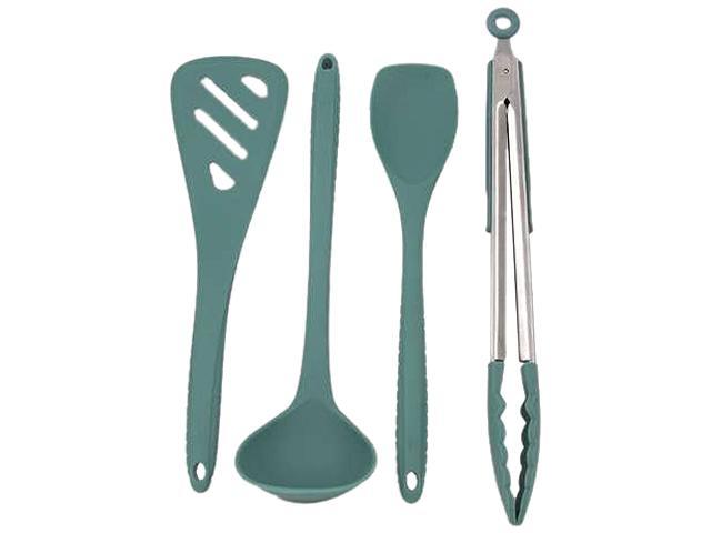 ACME 81287 4 Piece Silicone Kitchen Tool Set- Emerald