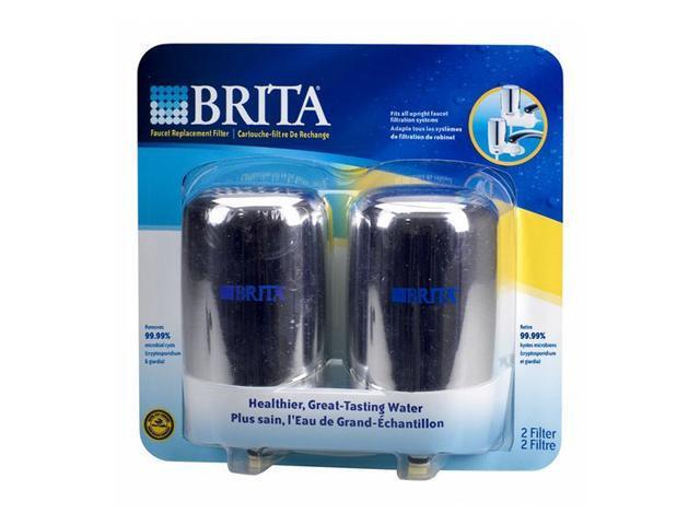 Brita 42618 2 Pack Chrome Faucet 2 Pack Filter