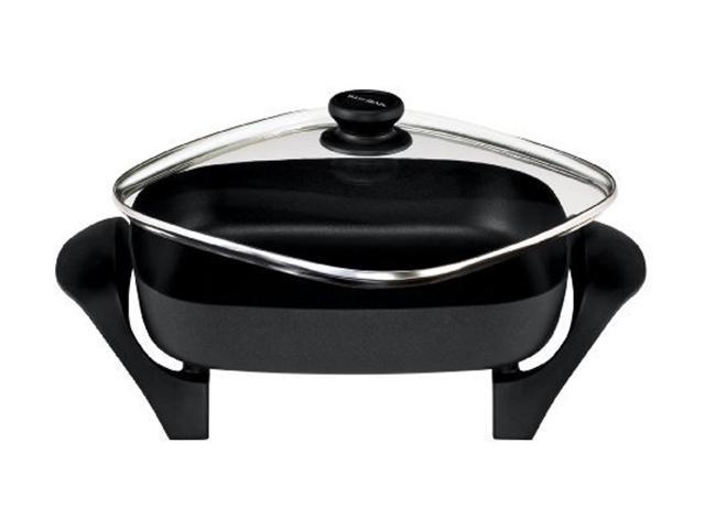 West Bend 72202 12" Electric Skillet with Glass cover