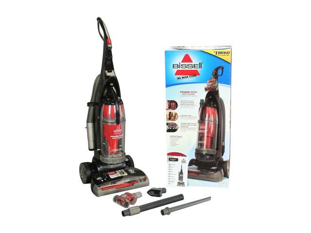 BISSELL 16N54 PowerClean Multi Cyclonic Bagless Upright Vacuum Red and ...