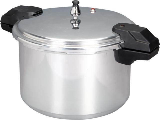 Mirro 92116 Polished Aluminum 5 / 10 / 15-PSI Pressure Cooker / Canner ...