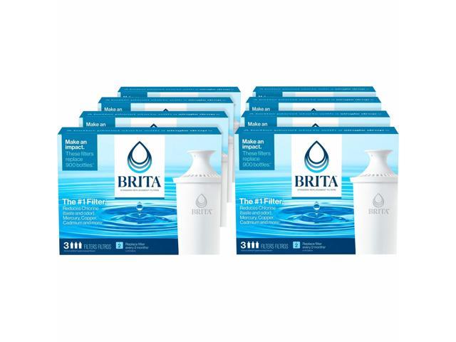 Brita Replacement Water Filter for Pitchers - 40 gal Filter Life (Water ...