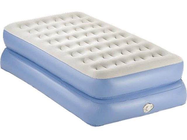 aerobed elevated air mattress double high twin
