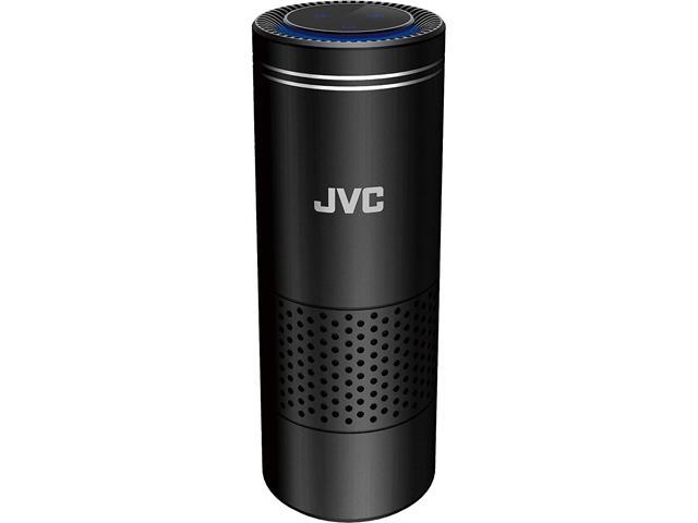 JVC KS-GA100 Air Purifier, HEPA Filter with 3-Stage Filtration / Motion Activated Controls / Portable Enough for The Car Cup Holder