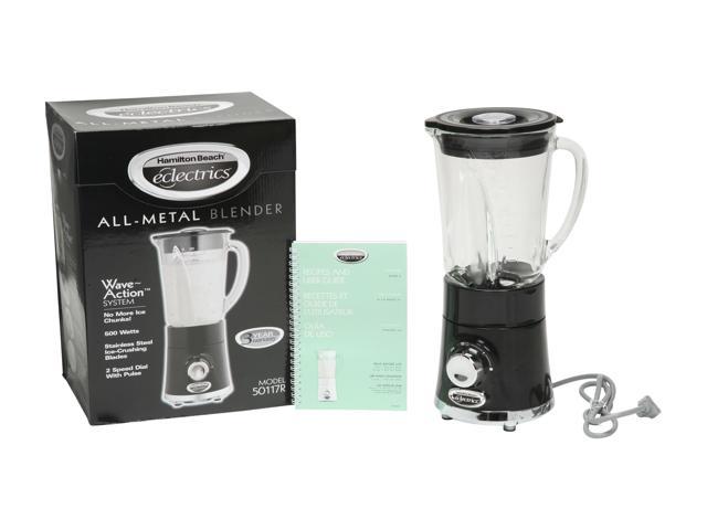 Hamilton Beach Wave Action Blender, 48 oz. Capacity, Black, 53521