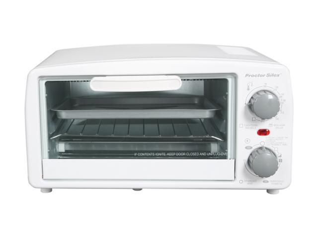 Proctor Silex Durable Toaster Oven Broiler, Durable, White