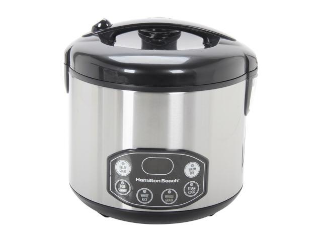 Hamilton Beach Digital Simplicity 37536 Deluxe Rice Cooker & Steamer 