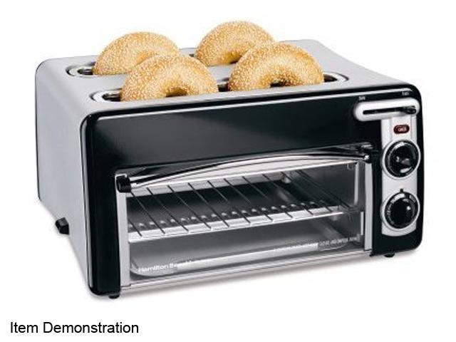 Hamilton Beach 4-Slice Silver Toaster Oven at