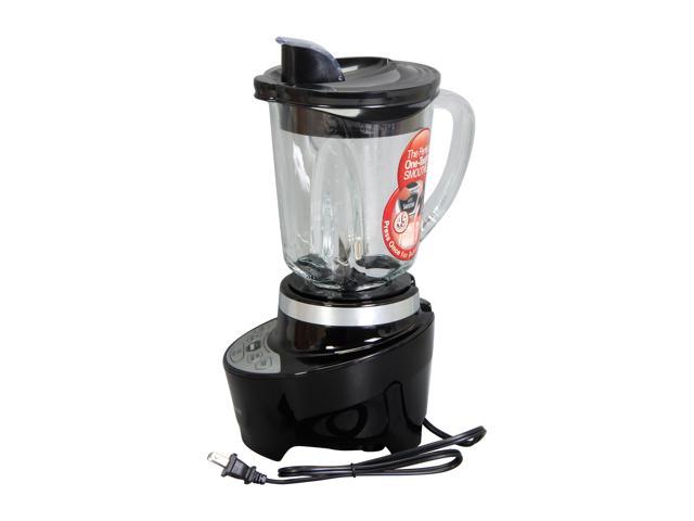 Hamilton Beach Smoothie Smart Blender with Pour Spout & 40 oz. Glass Jar,  Black 56206 