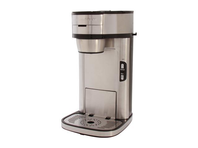 Hamilton Beach Single Serve Scoop Coffee Maker Stainless Steel 49981 Discontinued 