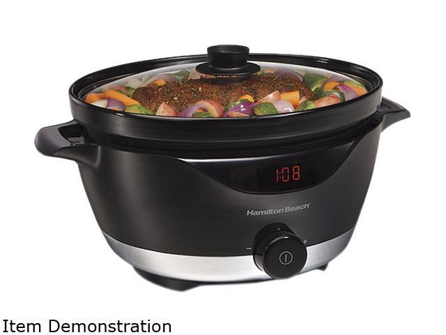 hamilton beach slow cooker intellitime