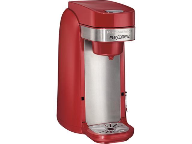 Hamilton Beach - FlexBrew Single Serve Coffee Maker - Red