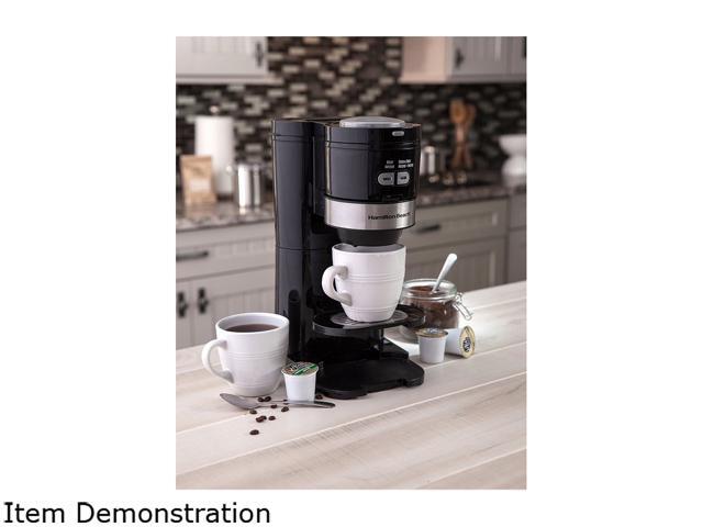 Black Grind and Brew Single Serve 49989 Hamilton Beach Coffee Maker