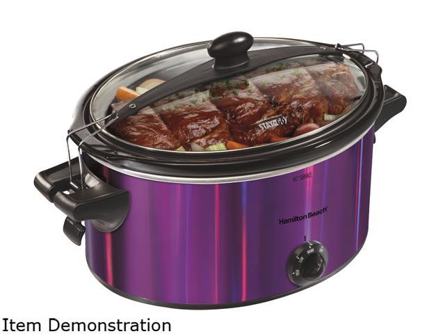 purple crock pot 7 quart